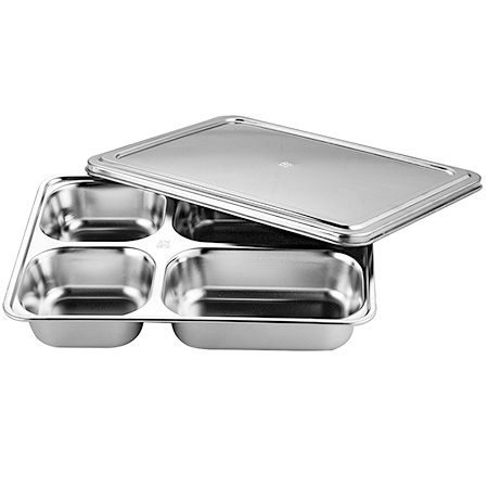 leyu.乐鱼304不锈钢餐盒